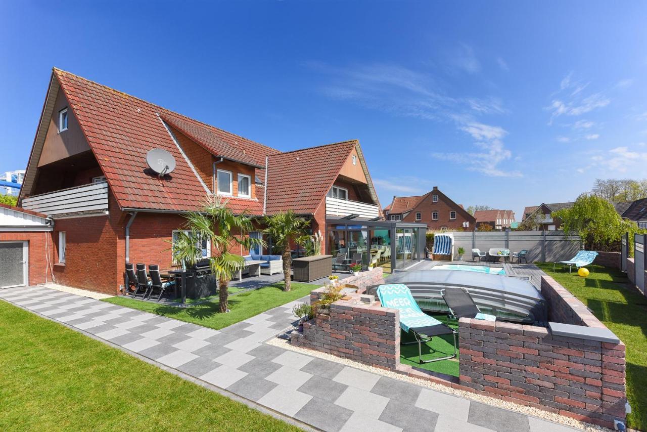 Ferienwohnung Haus Zum Seehund Mit Pool Und Fruehstuecksoption Bensersiel Extérieur photo