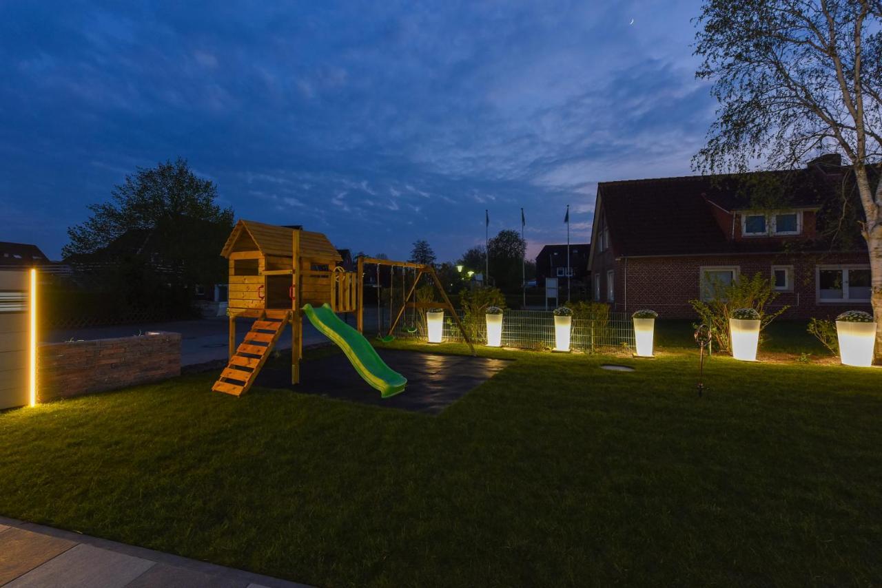 Ferienwohnung Haus Zum Seehund Mit Pool Und Fruehstuecksoption Bensersiel Extérieur photo